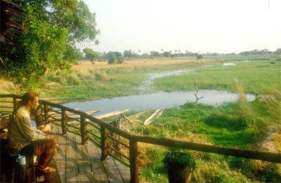 Lodge Botswana, Aussicht