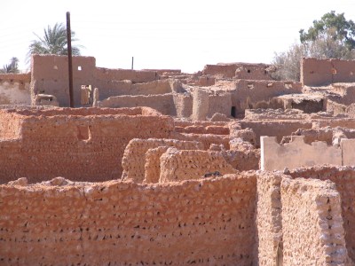 Ruinen einer arabischen Stadt