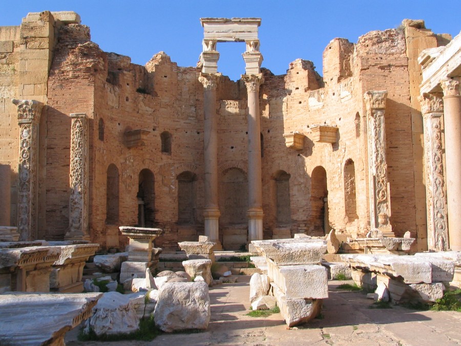 Leptis Magna - grosses Gebäde